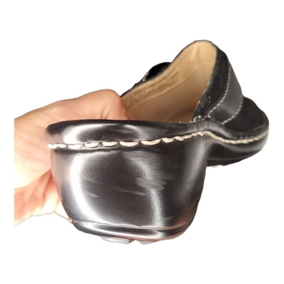 NATURALIZER steffi black suede clog mule size 7 M - Picture 5 of 7